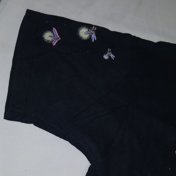VNTG Dan Gilbert Fireflies Black Shirt - Picture 2 of 9